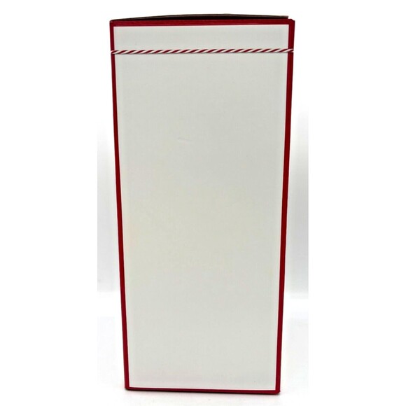 Lenox XMAS Holiday Utensil Crock w/3 Wooden Server Spoons Made for Macys NOS NIB - Picture 4 of 16